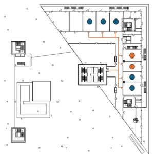 Lageplan OG 1 (Unipark Nonntal)